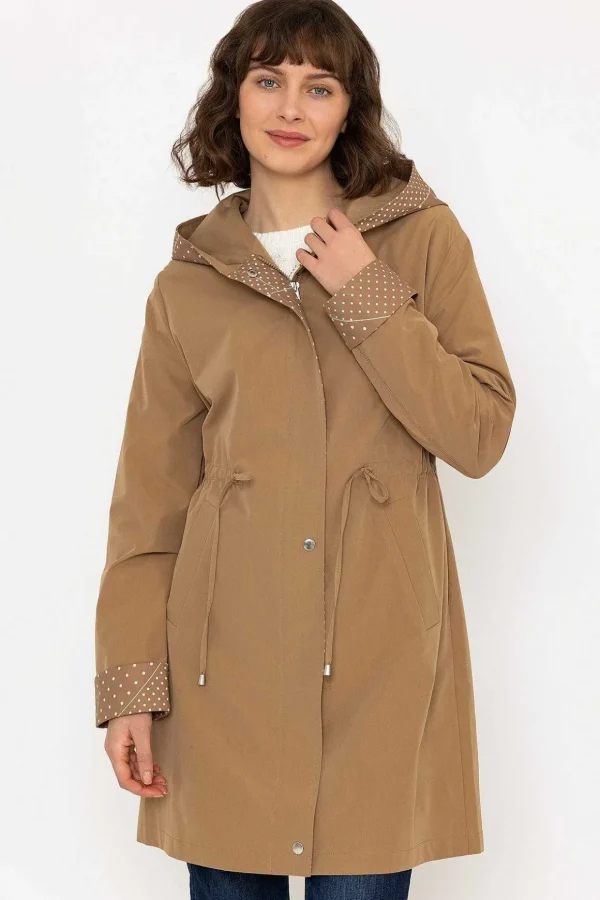 Rain Mac In Brown