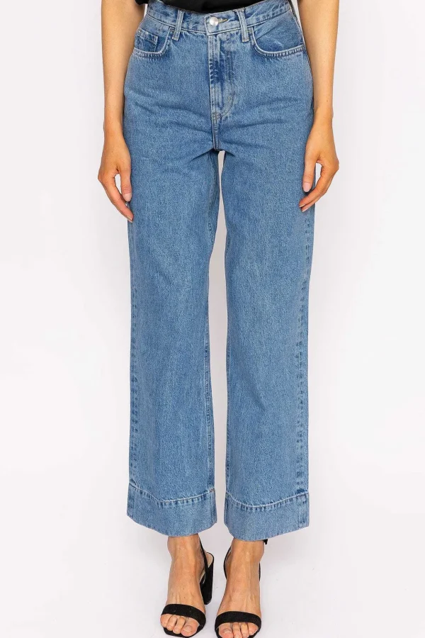 Rebecca Wide Jeans In Denim 32\\