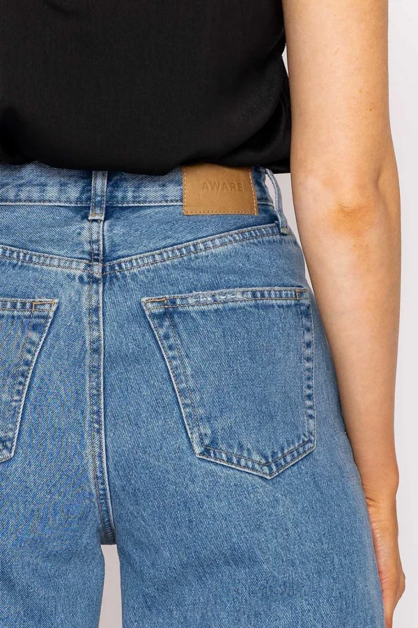 Rebecca Wide Jeans In Denim 32\\