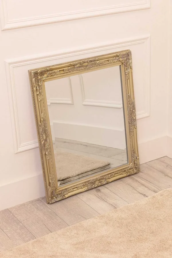 Rectangular Silver Wall Mirror