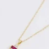 Red Stone Necklace