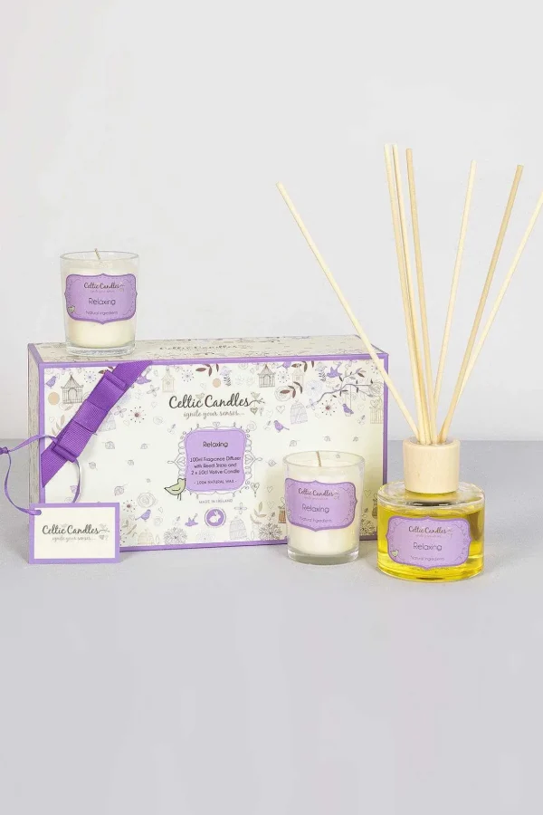 Relaxing Candle And Diffuser Gift Box