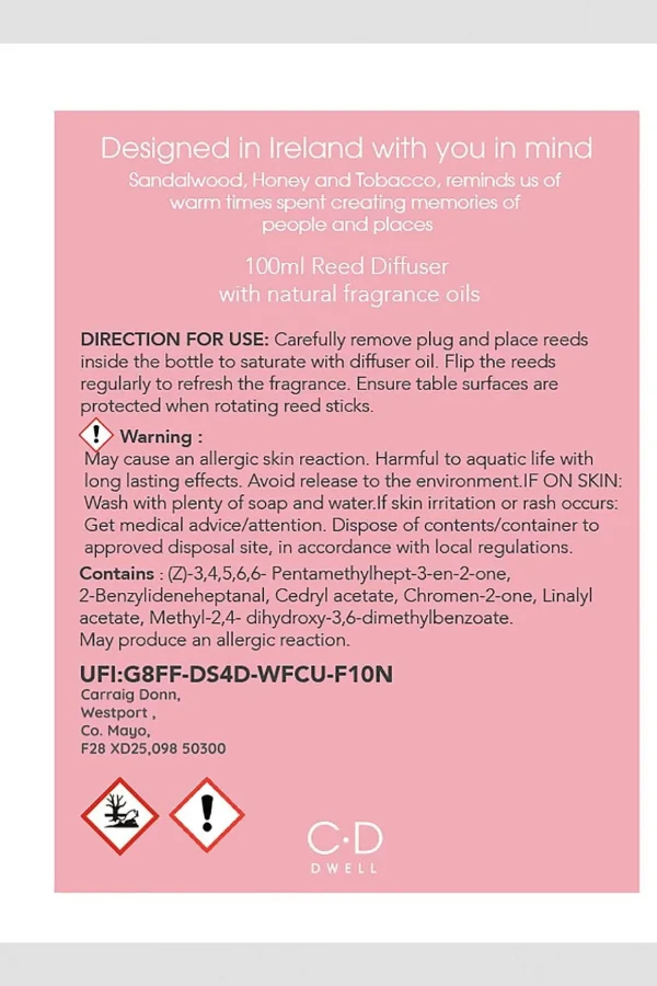 Remind Fragrance Reed Diffuser