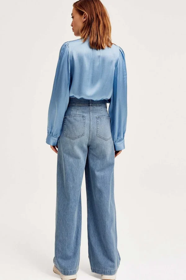 Roda Wide Leg Denim Jeans