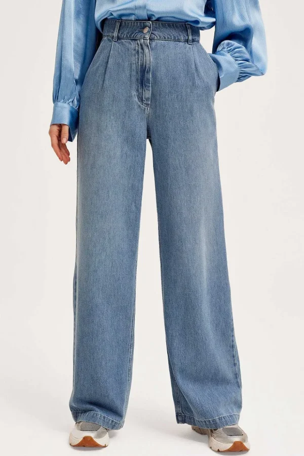 Roda Wide Leg Denim Jeans