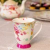 Rosa Belle Blue Mug