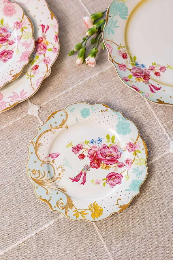 Rosa Belle Blue Side Plate