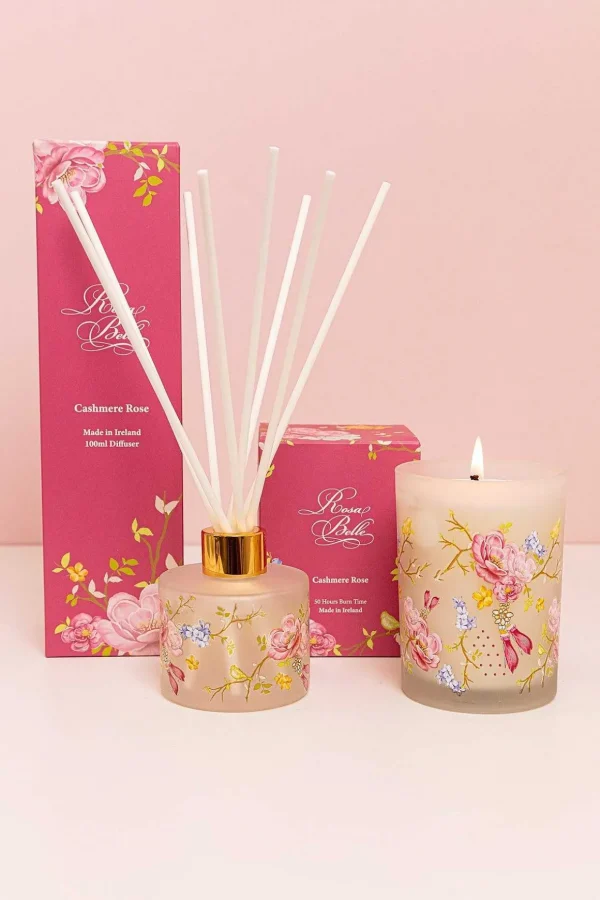 Rosa Belle Cashmere Rose Candle