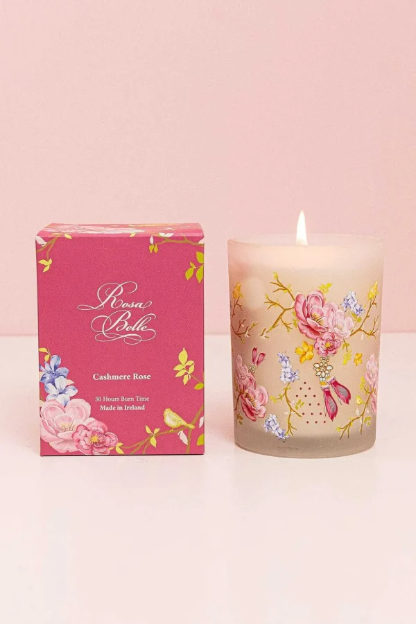Rosa Belle Cashmere Rose Candle