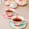 Rosa Belle Cups & Saucer Set