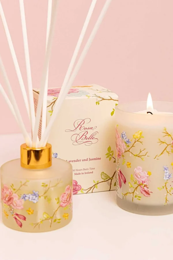 Rosa Belle Lavender & Jasmine Candle