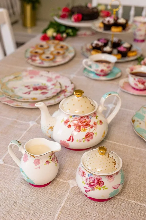 Rosa Belle Sugar & Creamer Set