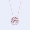 Rose Gold Tree Of Life Necklace