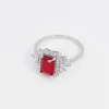 Ruby Closed Ring Size 7