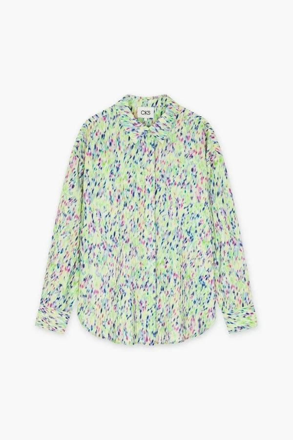 Ruttens Shirt In Green Print