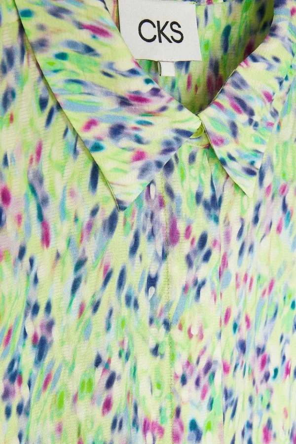 Ruttens Shirt In Green Print