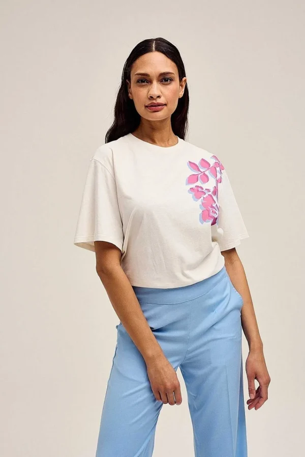 Saira T-Shirt In White