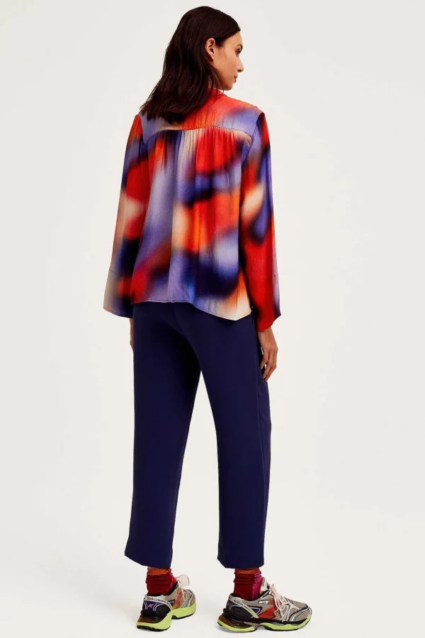 Saledo Top In Multi Print