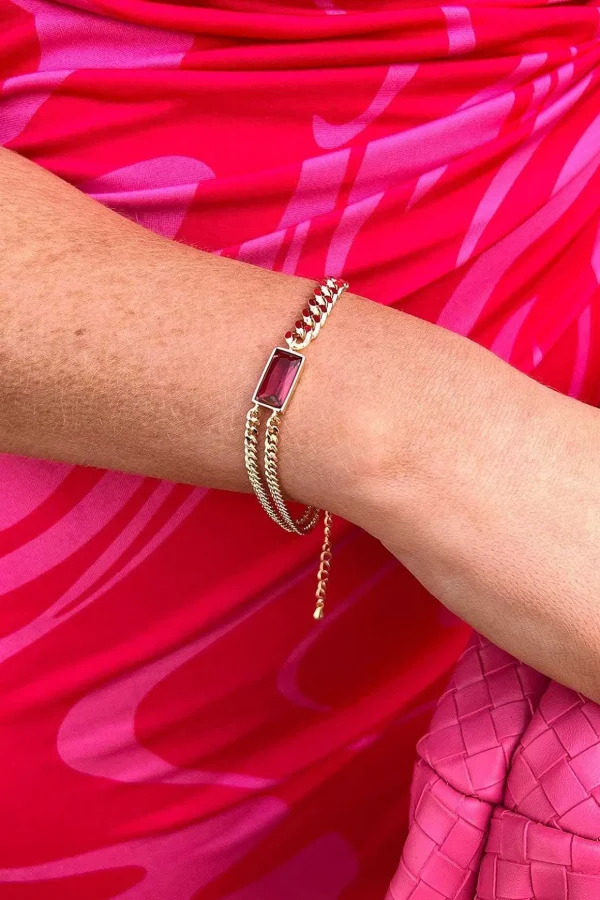Sariyah Fuchsia Bracelet