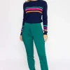 Sateen Pant In Green
