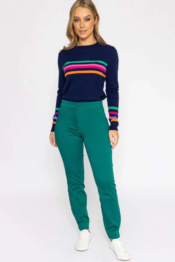 Sateen Pant In Green