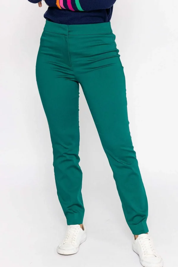 Sateen Pant In Green