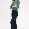 Sateen Pant In Navy
