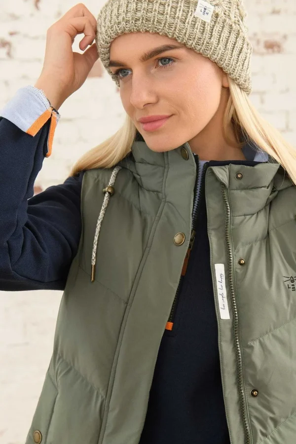Savannah Gilet In Khaki