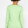 Scoop Neck Tee In Mint