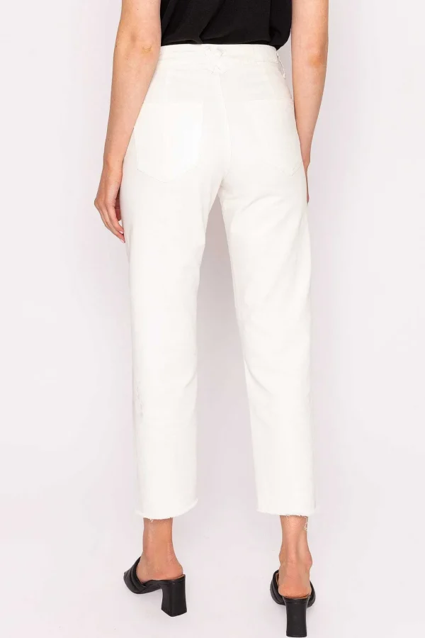 Seamless Jeans In Cream
