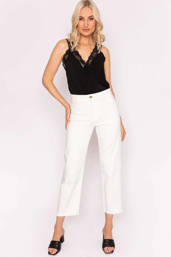 Seamless Jeans In Cream