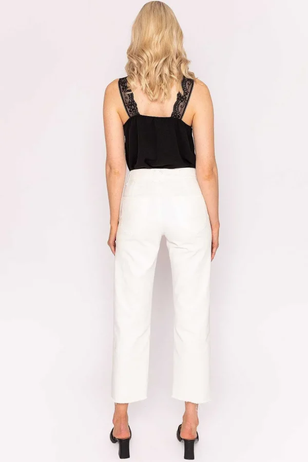 Seamless Jeans In Cream