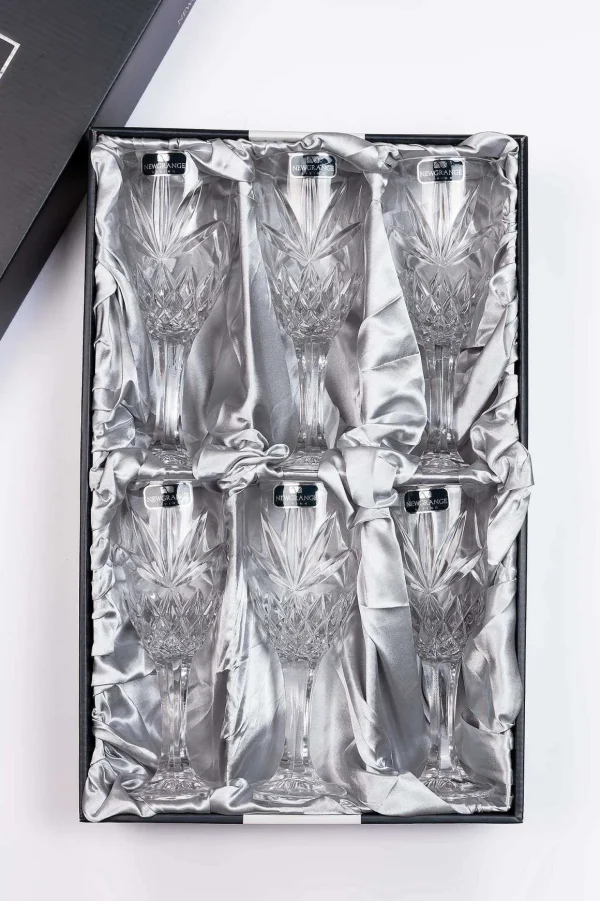 Set Of 6 Adare Wine Glasses