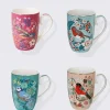 Set Of 4 Birdy Mugs