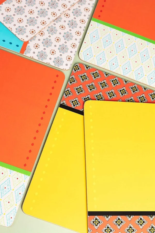 Set Of 6 Eclectic Placemats