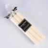 Set Of 6 Ivory Dinner Candles
