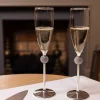 Set Of 2 Wedding Toasting Flutes
