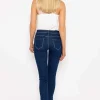 Short Zip Denim Jeans