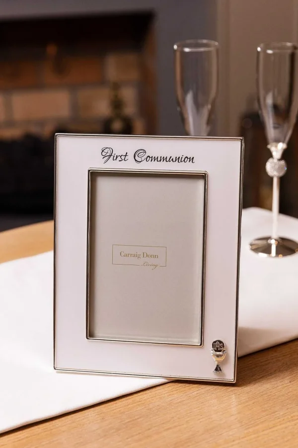 Silver Communion Photo Frame