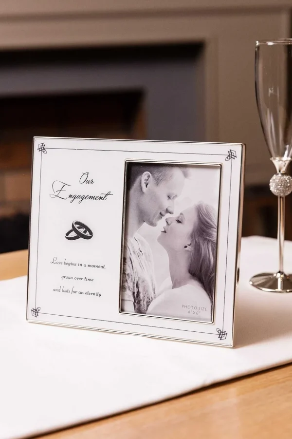 Silver Engagement Frame