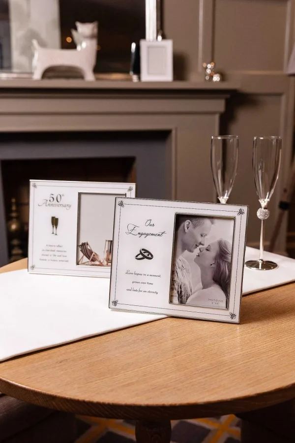 Silver Engagement Frame