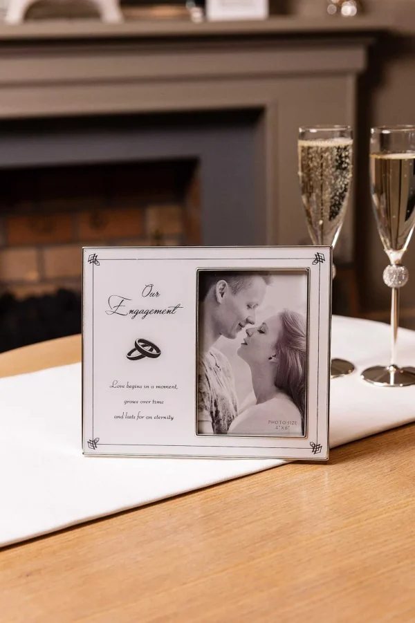Silver Engagement Frame