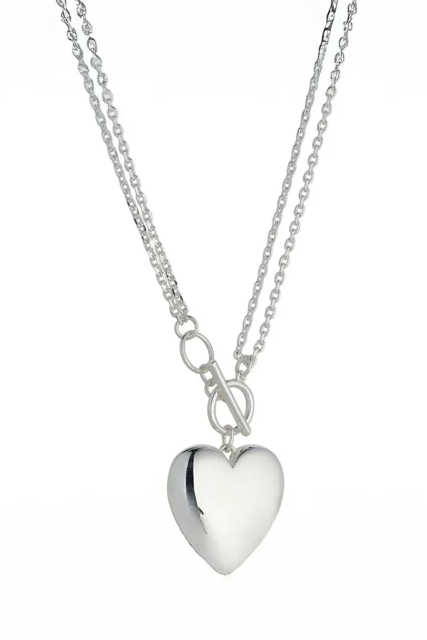 Silver Heart Necklace