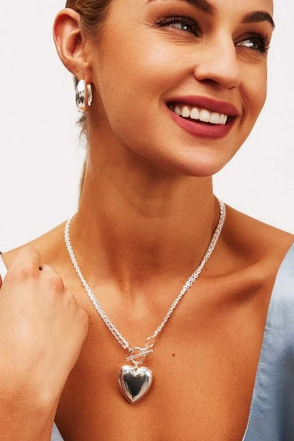 Silver Heart Necklace