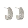 Silver Mini Hoops