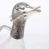 Silver Plated Duck Wine Decanter