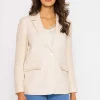 Simana Classic Blazer In Cream