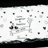 Slatecraft Art - Love, Laugher & Happily Ever After