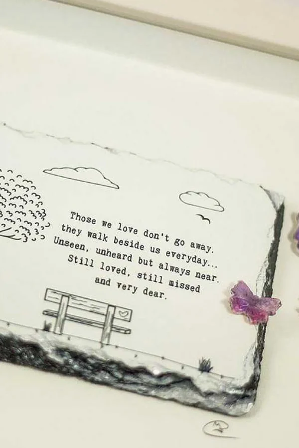 Slatecraft Art- Still Loved, Still Missed