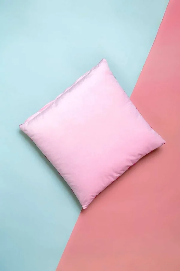 Sloane Pink Printed Cushion